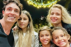 Sebastián Estevanez e Ivana Saccani se convirtieron en padres de su cuarto hijo, Faustino, el 29 de noviembre pasado