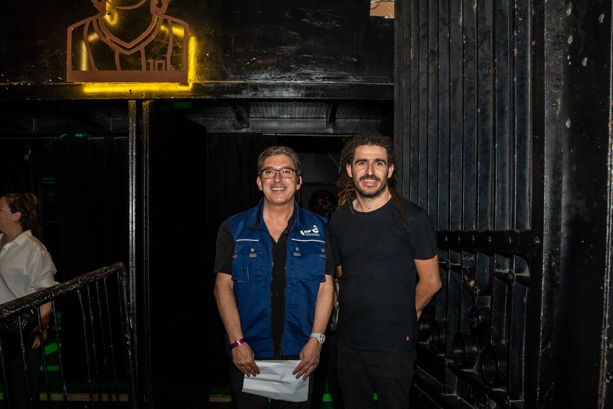 Sebastián Falus (Tije) y Manuel Lozano (Fundación Sí)