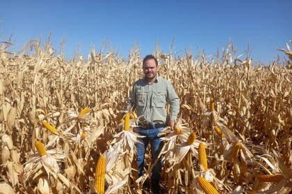 Sebastián García, de 41 años. Produce 300 hectáreas en Venezuela y asesora a otros productores