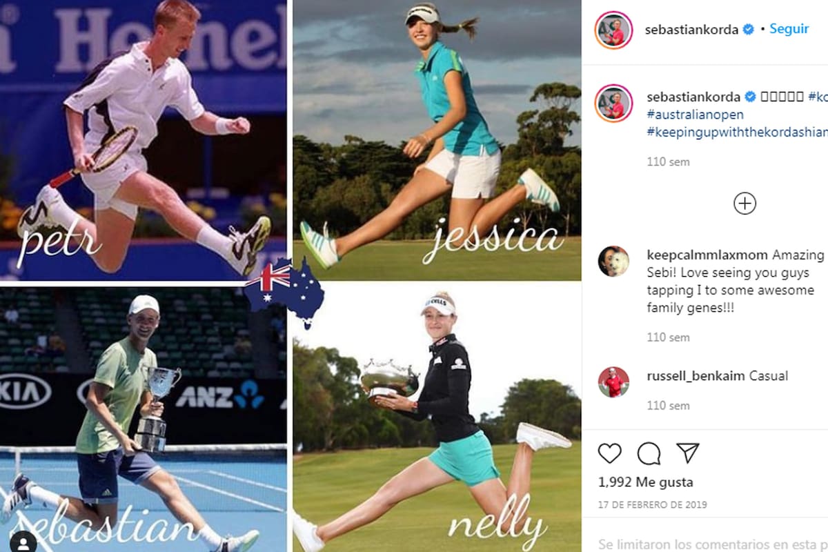 Sebastian Korda, el nuevo "pájaro loco" de una familia muy deportiva