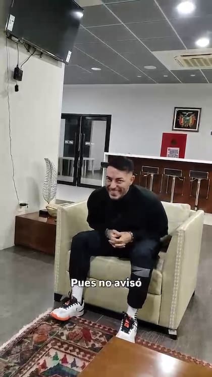 Sebastián Marset, tras su detención en Santa Cruz de la Sierra