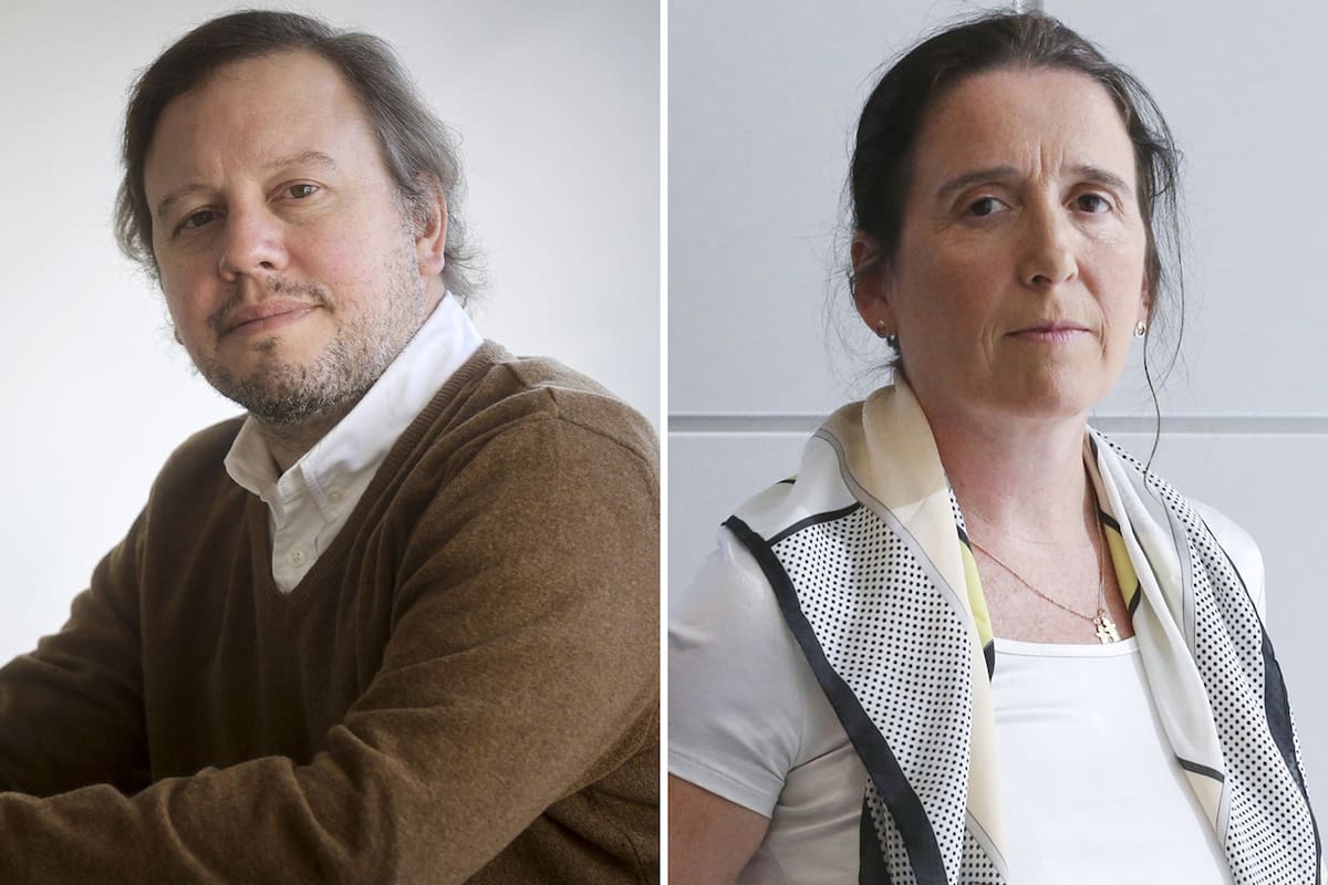 Sebastián Menescaldi y Marina dal Poggetto