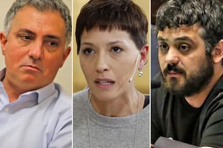 Pareja trató de “delincuente” a Mayra Mendoza y un diputado camporista salió al cruce
