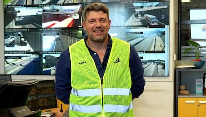 Sebastián Rodríguez Lauro, jefe de Seguridad Vial de AUSA