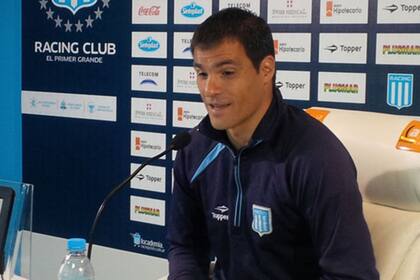 Sebastián Saja dijo que el plantel de Racing tiene un objetivo