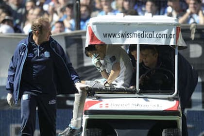Sebastián Saja no estará ante Gimnasia