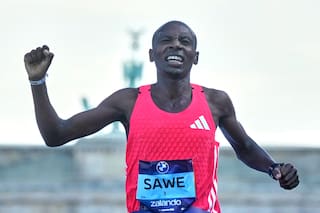 Sebastian Sawe gana el maratón de Berlín, pero el calor se interpone en su intento de récord