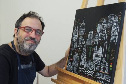 El artista que recrea el paisaje urbano