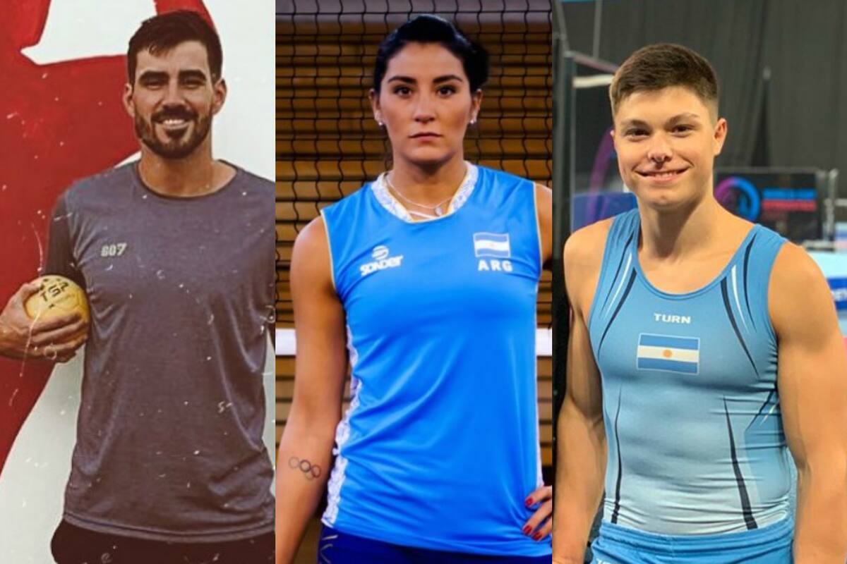 Sebastián Simonet, Yamila Nizetich y Julián Jato, representantes del deporte argentino, cuentan sus experiencias durante la pandemia