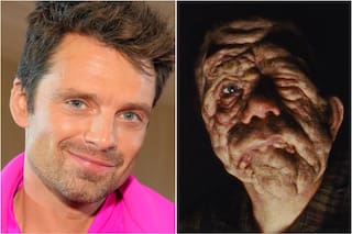Sebastian Stan se mostró totalmente irreconocible