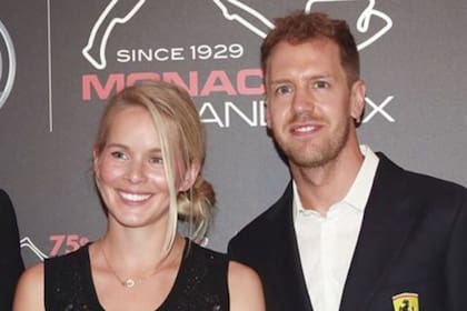 Sebastian Vettel y Hanna Prater están en pareja hace 20 años y siempre mantuvieron un perfil bajo