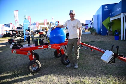 Sebastián Viano, emprendedor en Expoagro