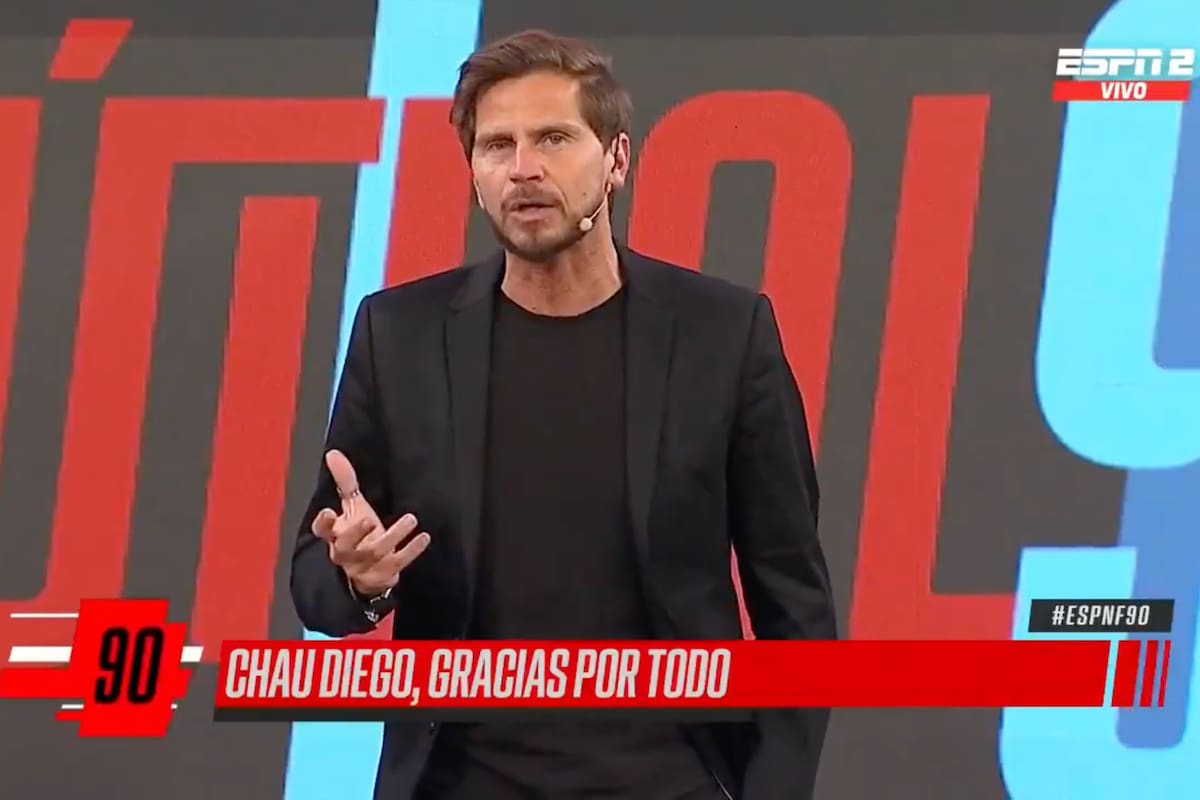 Sebastián Vignolo habló de los sentimientos que le despertaron la muerte de Diego Maradona
