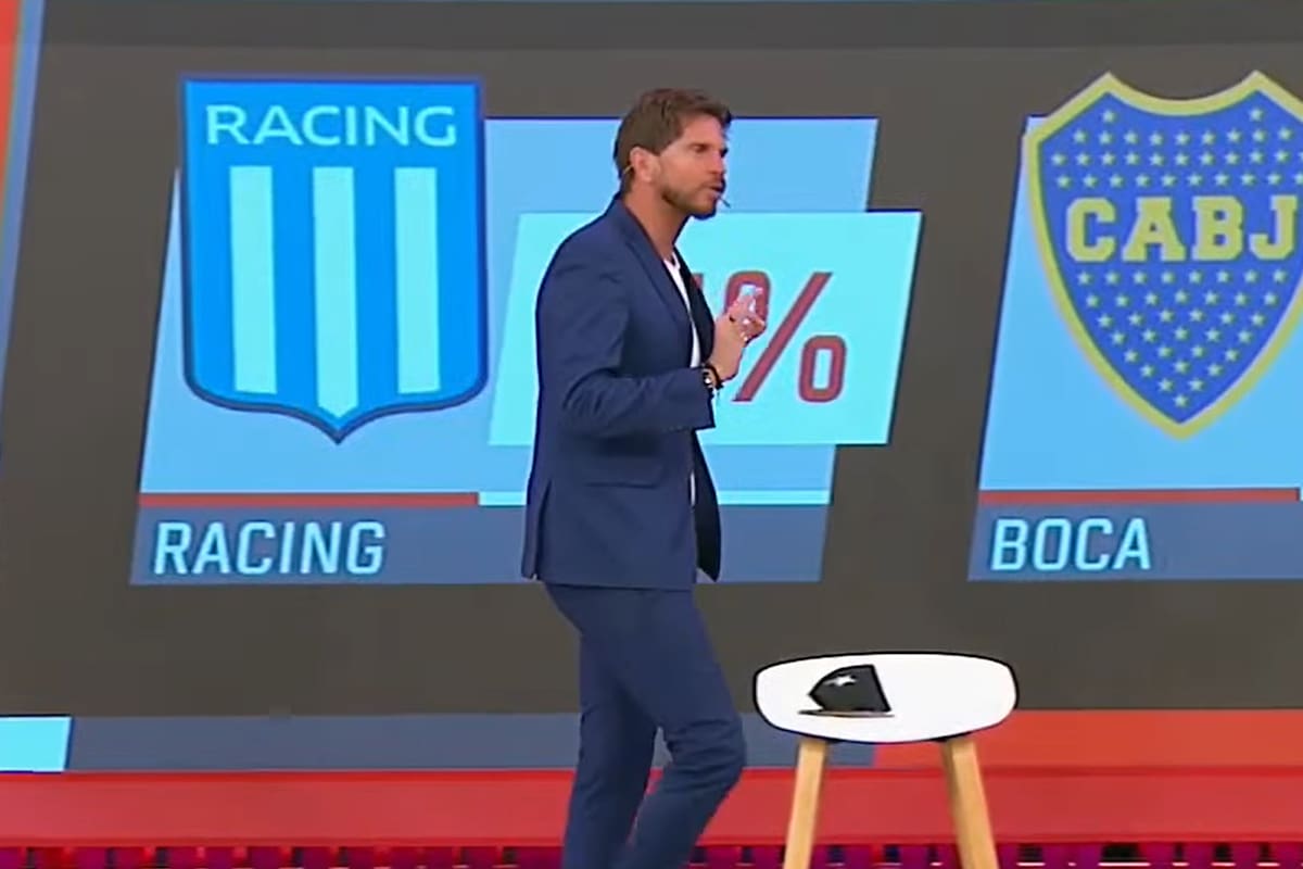 Sebastián Vignolo imitó a Miguel Ángel Russo y a Beccacece en la previa del duelo entre Boca y Racing