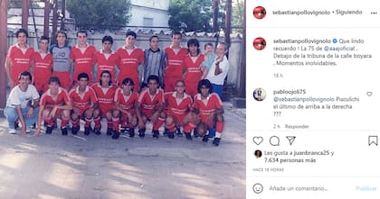 Sebastián Vignolo recordó su pasado como jugador de Argentinos Juniors