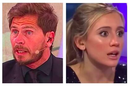 Sebastián Vignolo y Morena Beltrán