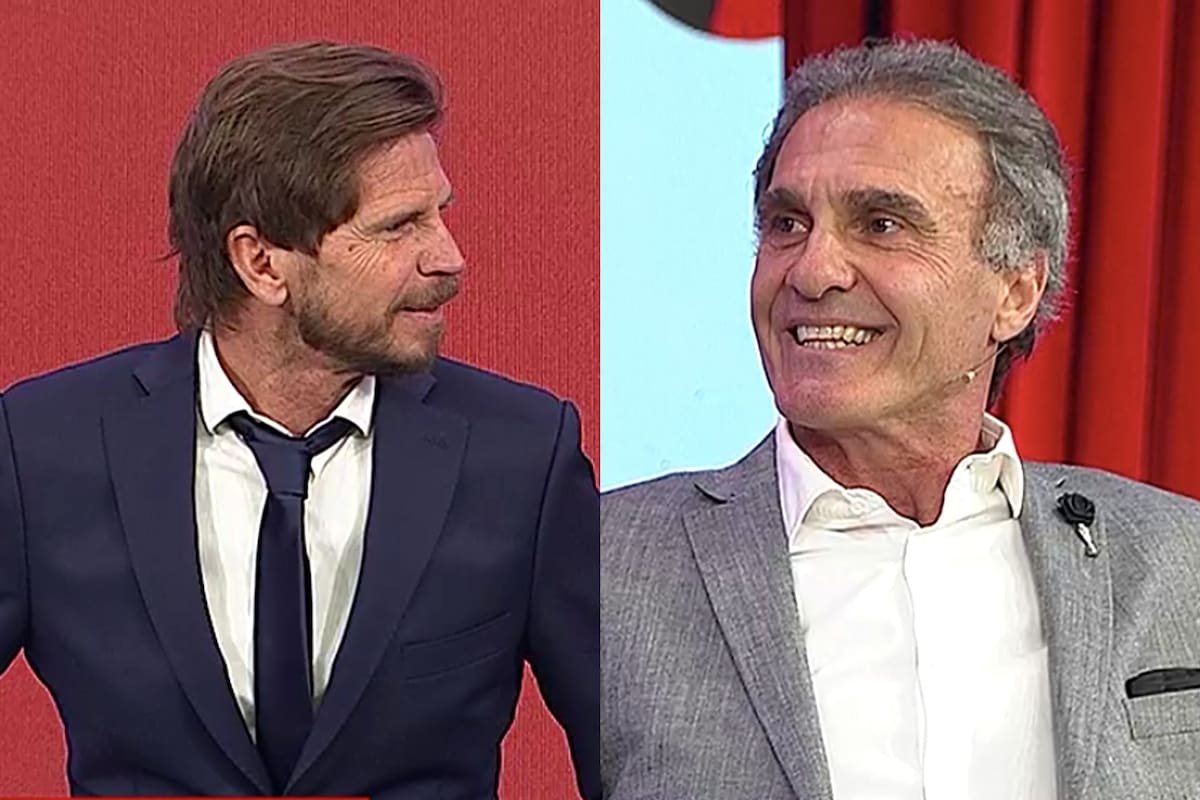 Sebastián Vignolo y Oscar Ruggeri