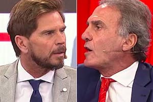 Sebastián Vignolo y Oscar Ruggeri