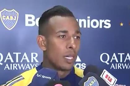 Sebastián Villa dijo que está arrepentido y quiere volver a jugar en Boca