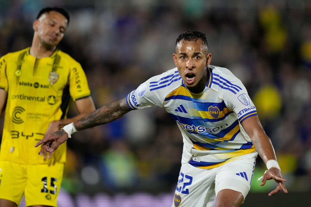 Sebastián Villa marcó su primer gol en Boca desde que volvió al club