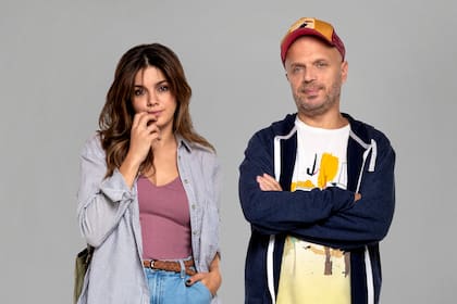 Natalie Pérez y Sebastián Wainraich, la pareja protagónica de Casi feliz