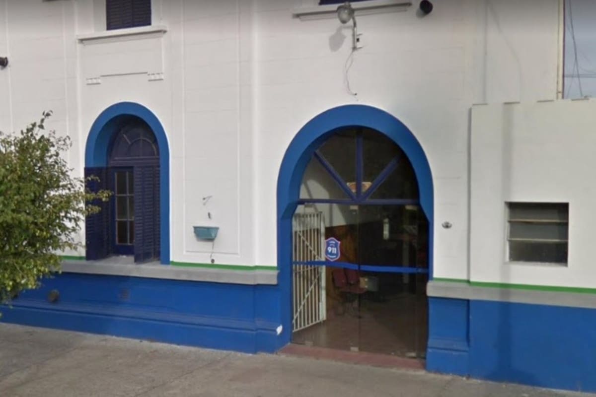 Seccional 2da de Haedo, de donde se fugaron siete presos.