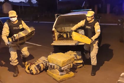 Secuestran más de 580 kilos de marihuana en Puerto Libertad, Misiones