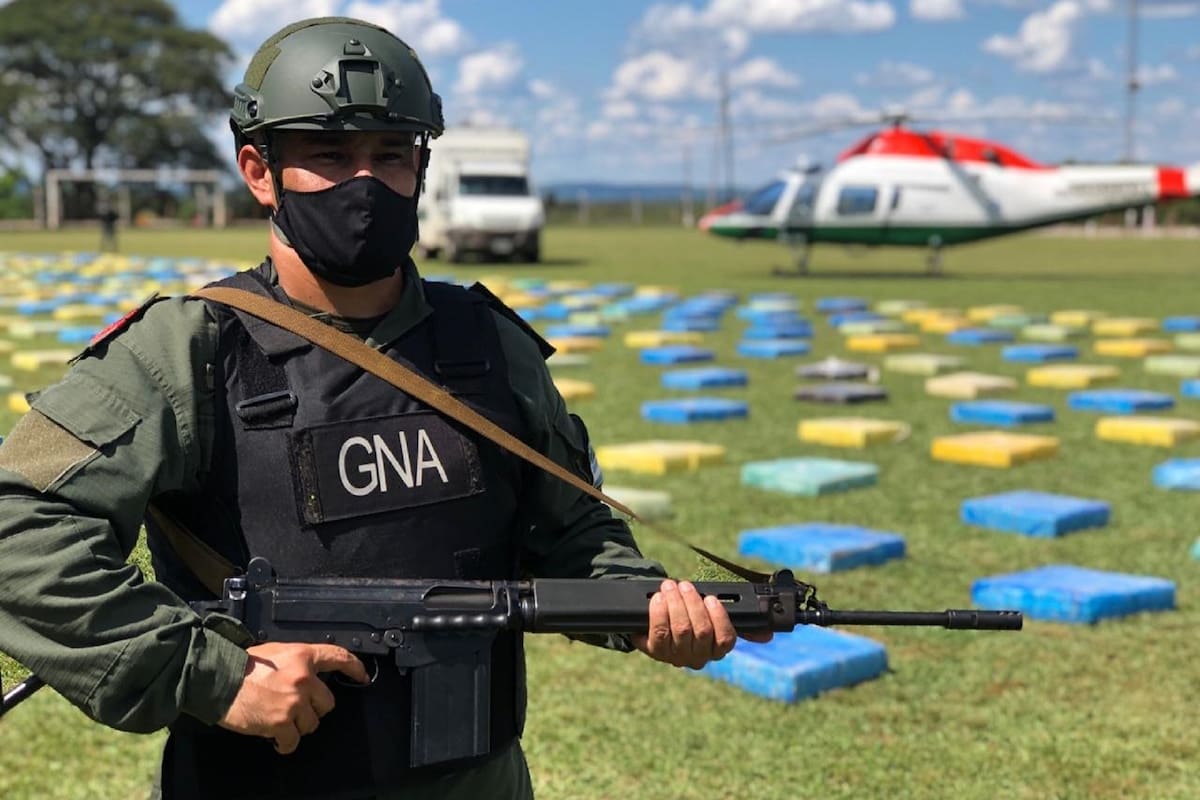 Secuestran ocho toneladas de marihuana en Paraje Centinela, Misiones
