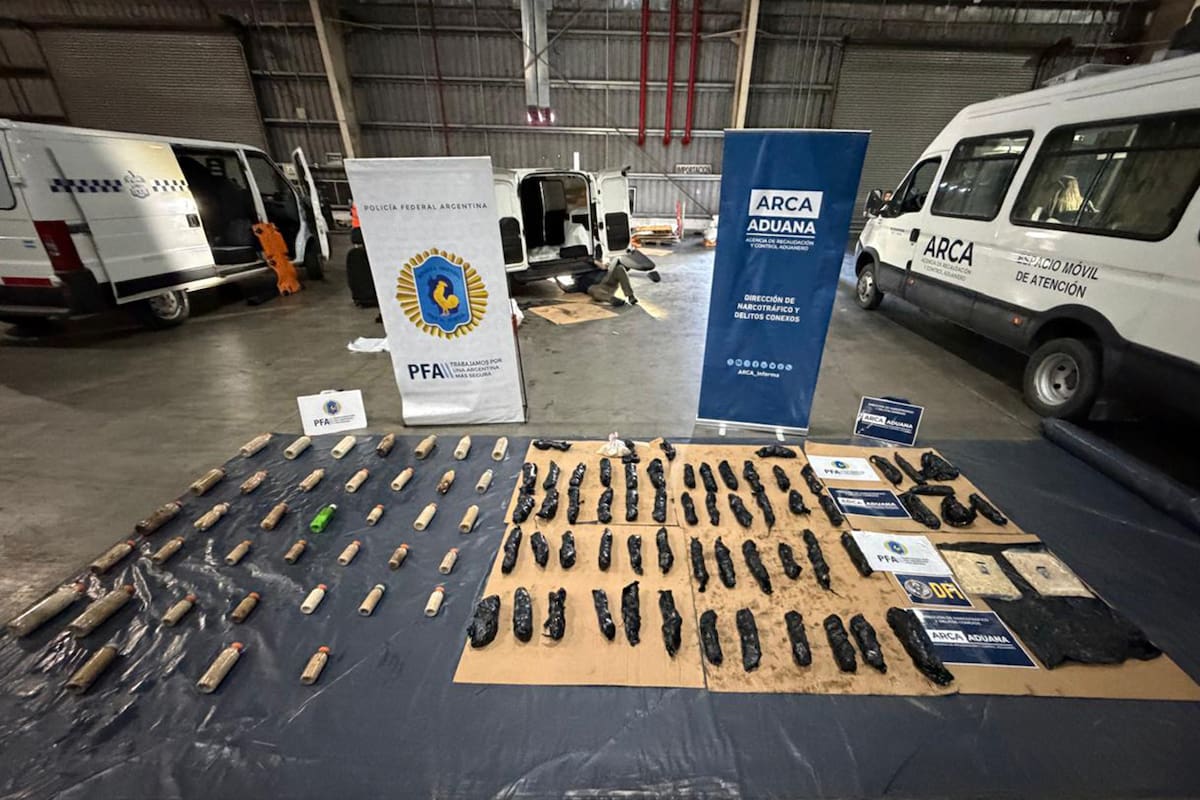 Secuestraron 52 kilos de MDMA, droga para fabricar un millón de dosis de éxtasis valuadas en US$16,2 millones