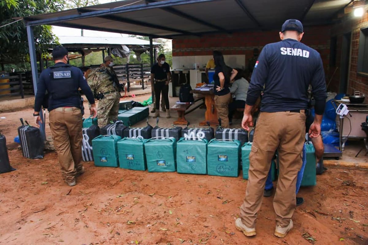 Secuestraron 947 kilos de cocaína