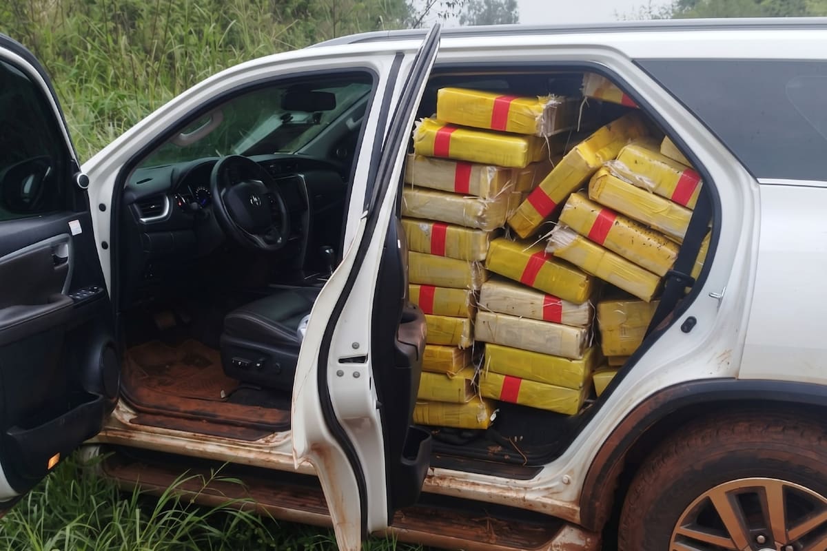 Secuestraron más de 900 kilos de marihuana en la frontera de Misiones con Brasil