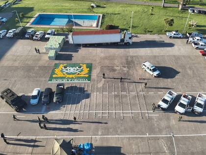 Secuestro de 444 kilos de cocaína en Monte Grande