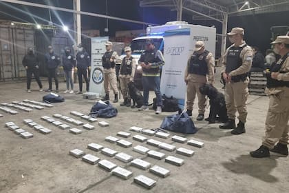 Secuestro de 78 kilos de cocaína en un barco, en el Puerto de Zárate