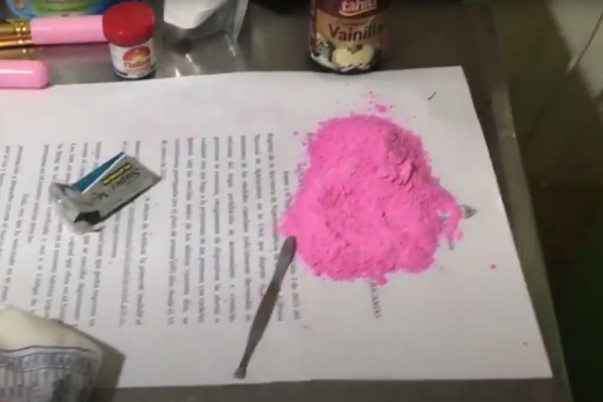 Secuestro de "cocaína rosa" en Mataderos