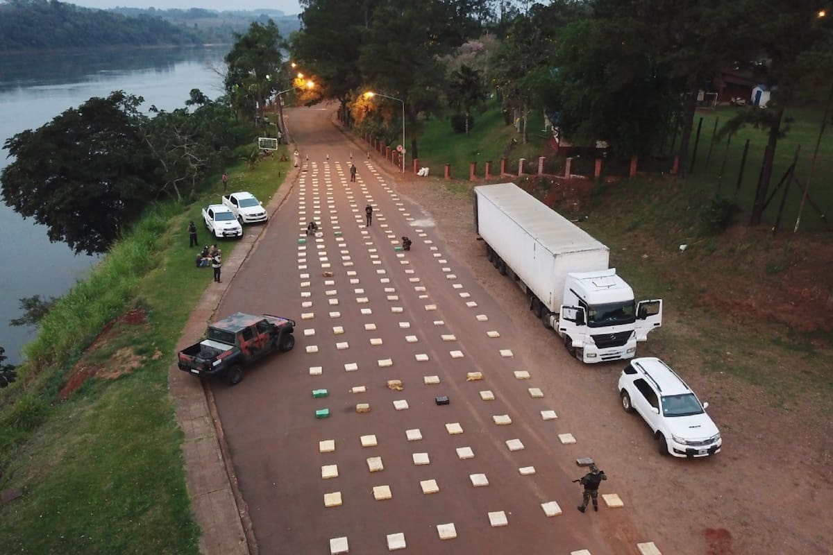 Secuestro de más de cuatro toneladas de marihuana