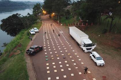 Secuestro de más de cuatro toneladas de marihuana