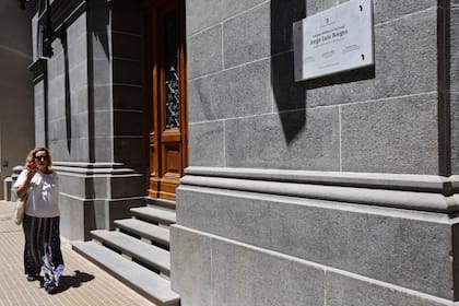 Sede de la Antigua Biblioteca Nacional, en el Casco Histórico porteño