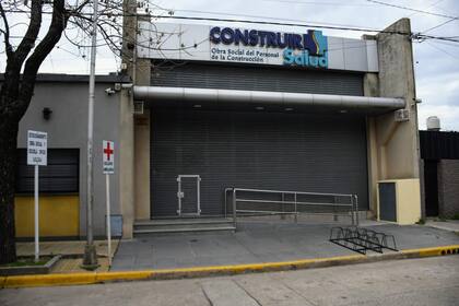 Sede de la Uocra en San Lorenzo, en las afueras de Rosario