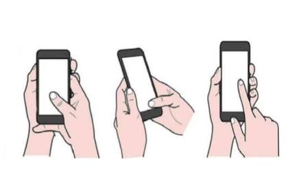 Según cómo agarrás el celular puede definir tu personalidad