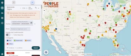 Según datos recopilados por la plataforma ICEout.org, se documentaron más de 1500 encuentros en una sola semana, lo que reflejó una tendencia al alza a nivel nacional durante agosto