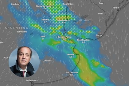 Según Diego Angeli, este miércoles 16 de julio llegan tormentas que traen de vuelta el frío al AMBA