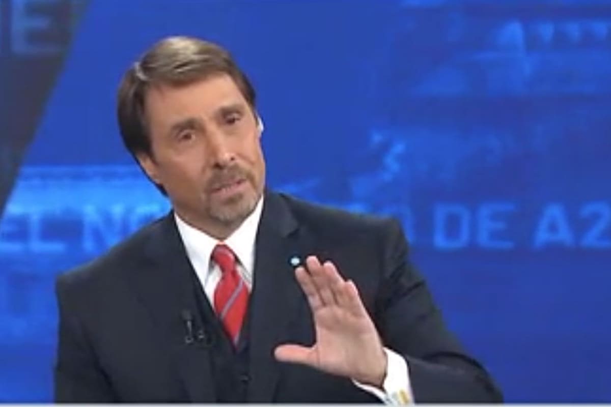 Según el conductor, la verdadera intención del proyecto de ley "es silenciar la voz del periodismo, es una censura en el medio de la democracia" Crédito: Captura de TV