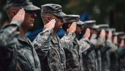 Según el documento, el prófugo fue parte del cuerpo de Marines entre 2011 y 2016, luego fue dado de baja por causa no honorable