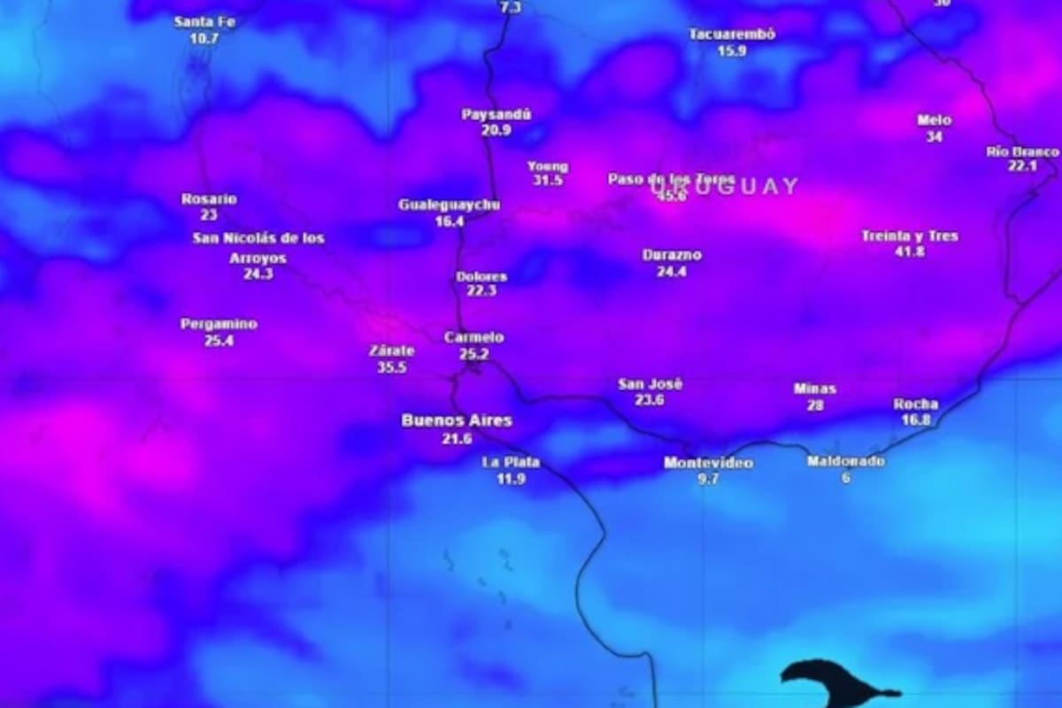 Según el sitio especializado Meteored, se esperan precipitaciones para la jornada del viernes