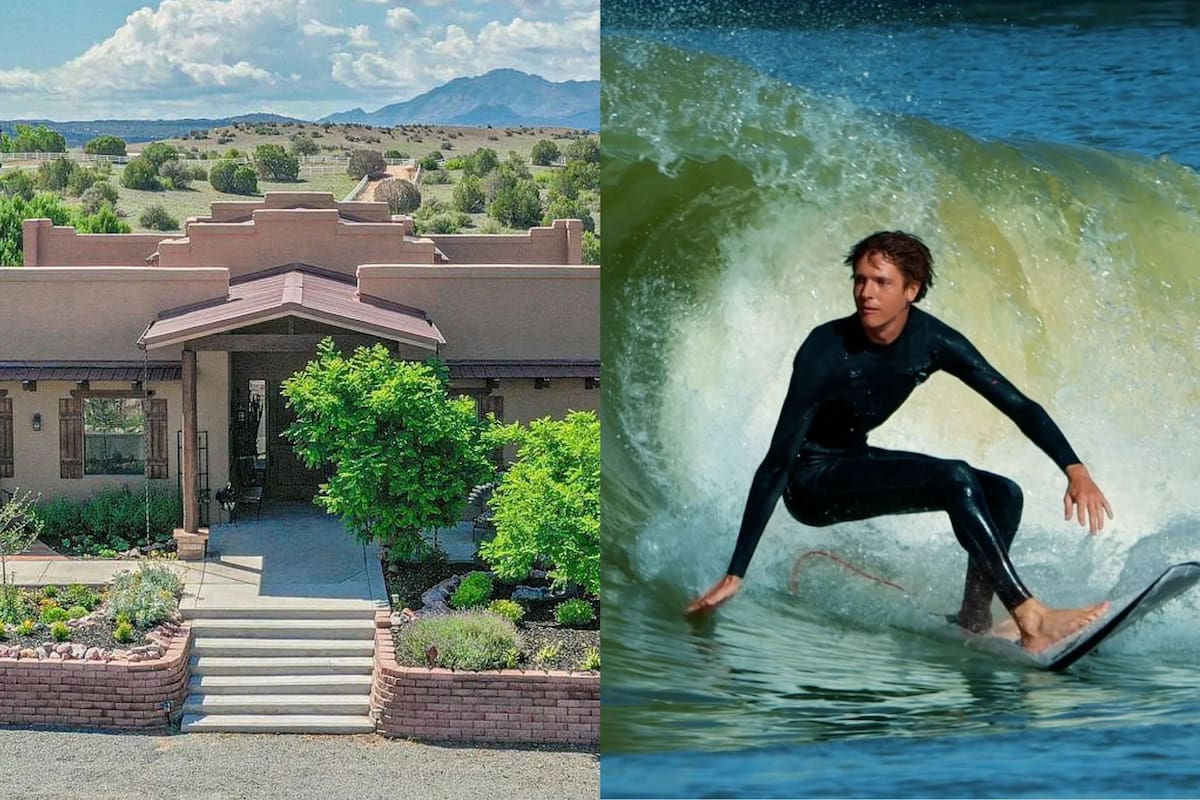 Según expertos, es la primera vez que una casa cuenta con una piscina de este tipo para uso privado (Instagram/@thewavesource)