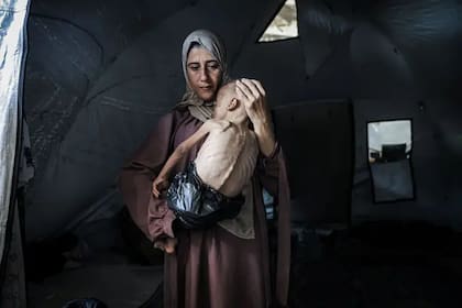 Según expertos respaldados por la ONU, el peor escenario posible, una hambruna, se está desarrollando actualmente en Gaza