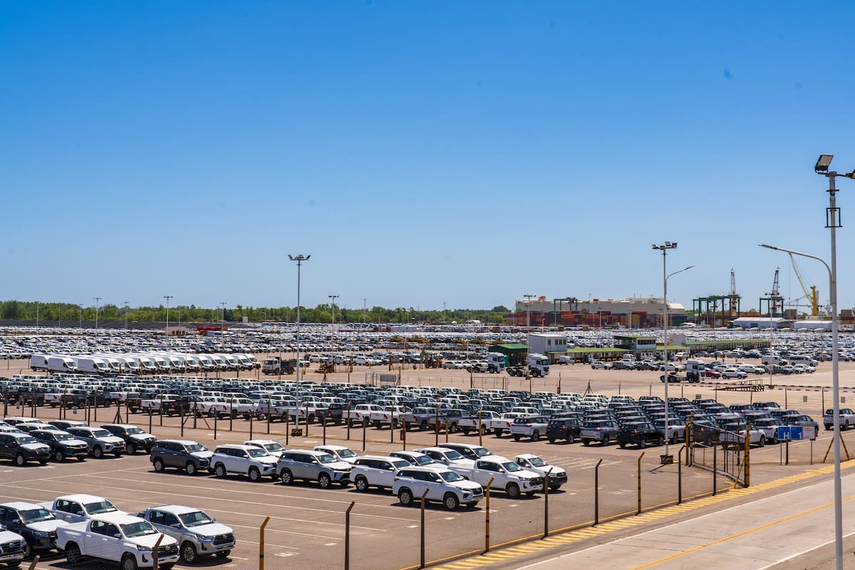 Según indican desde Toyota, por día se movilizan aproximadamente 1000 vehículos