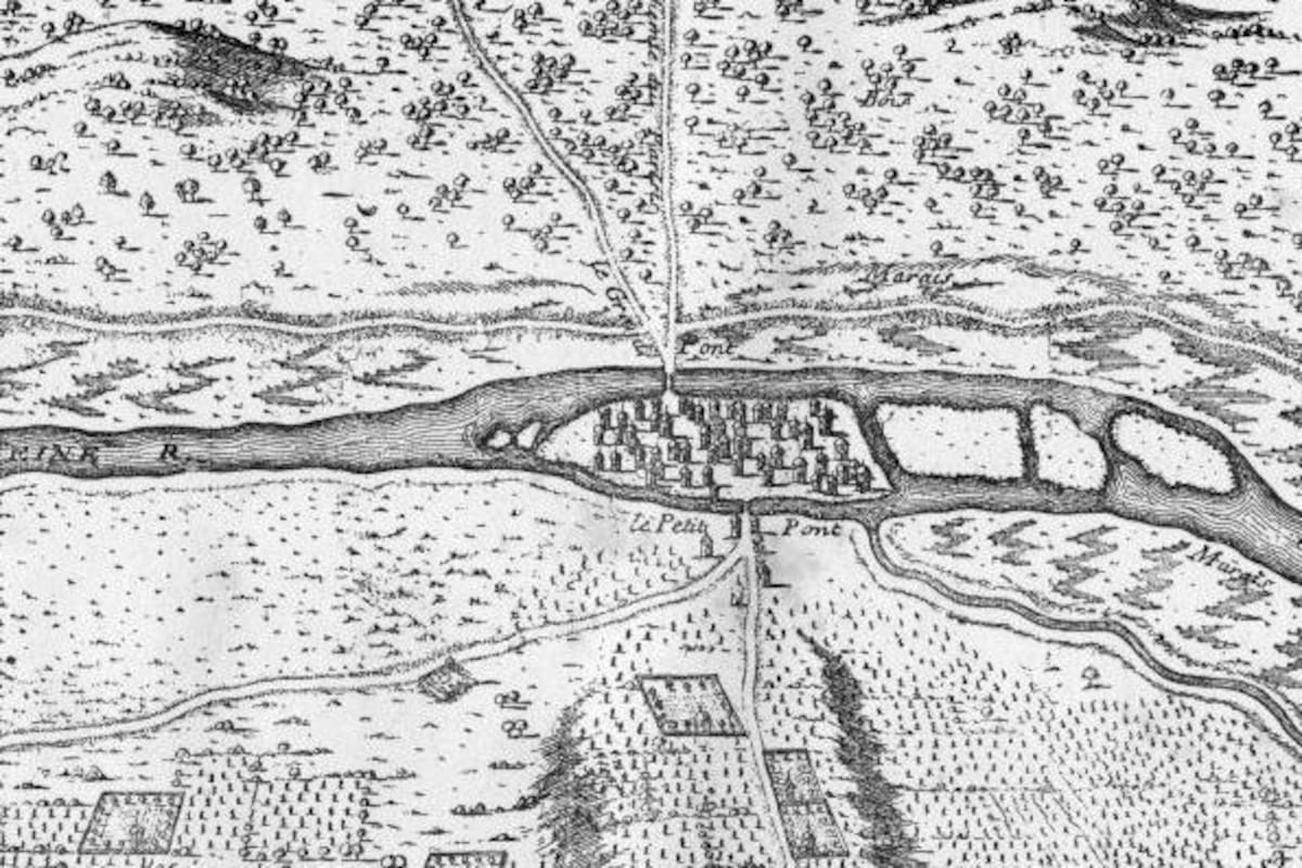 Según Julio César, los parisii levantaron una aldea fortificada en una de las islas que hay en el medio del río Sena.