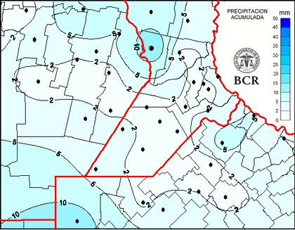 Según la BCR, las lluvias del fin de semana en la región núcleo resultaron ser menos importantes de lo anticipado, pero generaron más demoras para la cosecha