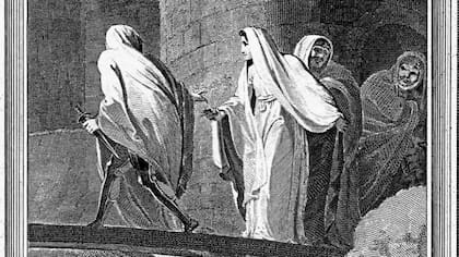 Según la leyenda, Matilda se vistió de blanco para escaparse del Castillo de Oxford.